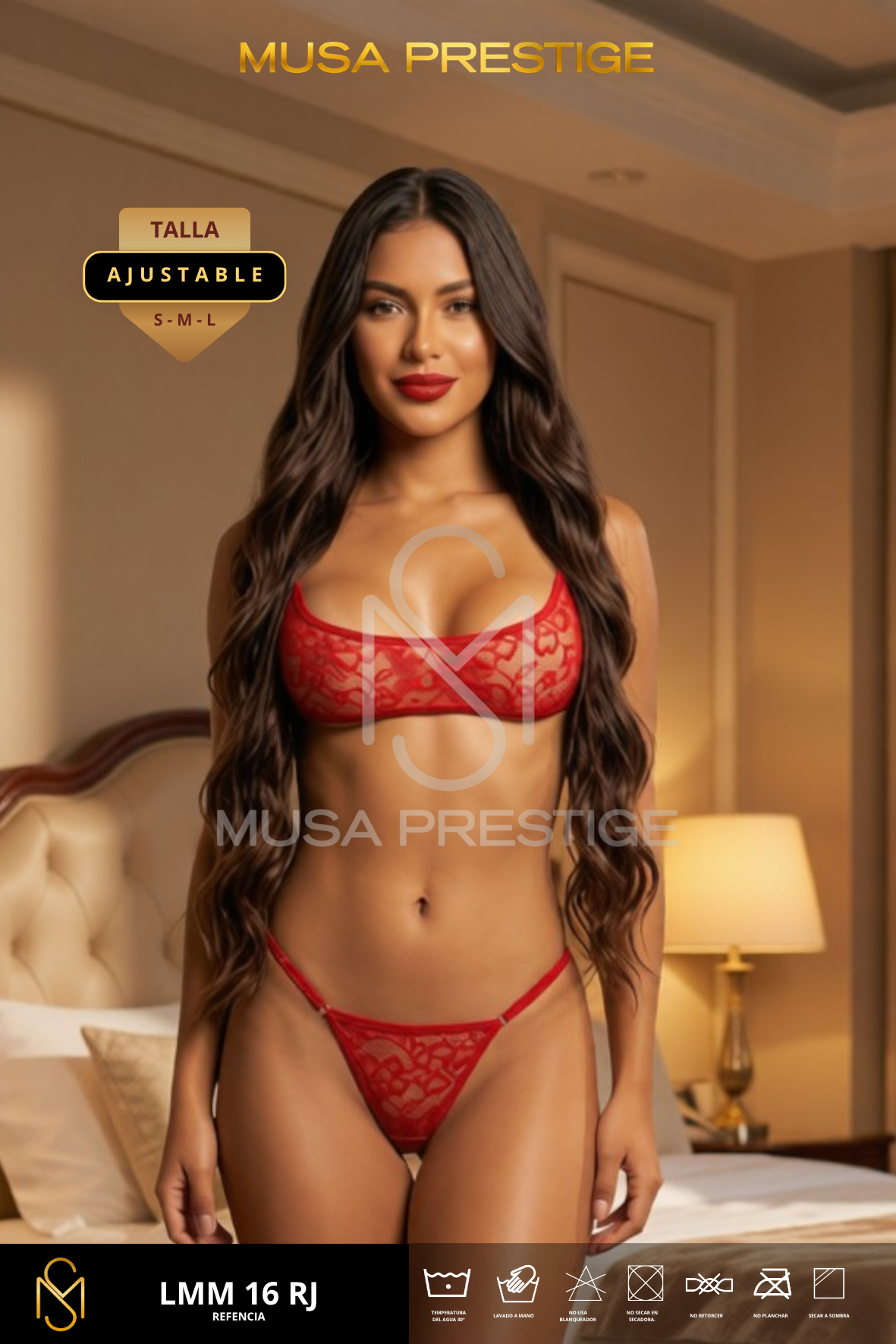 LENCERIA LMM 16 ROJO
